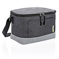 Duo colour RPET cooler bag,grey, grey
