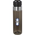 Dylan 650 ml Tritan water bottle with flip spout lid, grey