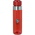 Dylan 650 ml Tritan water bottle with flip spout lid, red