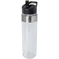 Dylan 650 ml Tritan water bottle with flip spout lid, transparent clear