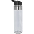 Dylan 650 ml Tritan water bottle with flip spout lid, transparent clear