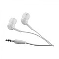Ear plug with silicone, white