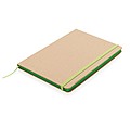 Eco-friendly A5 kraft notebook, green