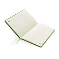 Eco-friendly A5 kraft notebook, green