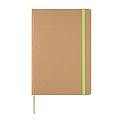 Eco-friendly A5 kraft notebook, green