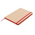 Eco-friendly A5 kraft notebook, red