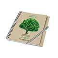 ECO pad with recycled pencil with custom printing