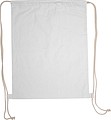 ECO Tex certified Gymbag from environmentally friendly cotton (140g/m)
