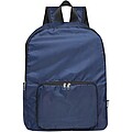 EcoFold RPET foldable backpack 15L, navy
