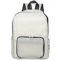 EcoFold RPET foldable backpack 15L, sandstone