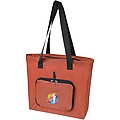 EcoFold RPET foldable tote bag 16L, brick