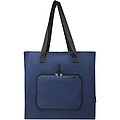 EcoFold RPET foldable tote bag 16L, navy