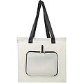 EcoFold RPET foldable tote bag 16L, sandstone