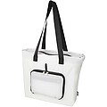 EcoFold RPET foldable tote bag 16L, white