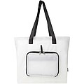 EcoFold RPET foldable tote bag 16L, white