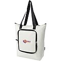 EcoFold RPET foldable tote cooler bag 15L, sandstone