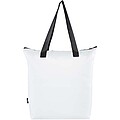 EcoFold RPET foldable tote cooler bag 15L, white