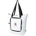 EcoFold RPET foldable tote cooler bag 15L, white