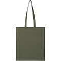 EcoSeal GRS recycled nonwoven convention tote bag 6L, forest green