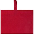EcoSeal GRS recycled nonwoven convention tote bag 6L, red