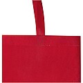 EcoSeal GRS recycled nonwoven gusset tote bag 12L, red