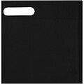 EcoSeal GRS recycled nonwoven tote bag 5L, solid black