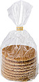 Eight delicious Dutch waffles.