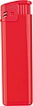 Electronic lighter, refillable, red