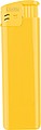 Electronic lighter, refillable, yellow