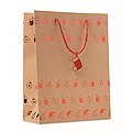 Elegant gift kraft paper bag