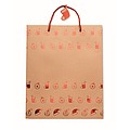 Elegant gift kraft paper bag