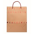 Elegant gift kraft paper bag