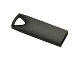 Elegant USB in gunmetal color