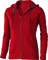 Elevate Arora FZ ladies Sweater, red L