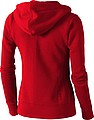 Elevate Arora FZ ladies Sweater, red L