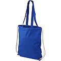 Eliza 240 g/m2 cotton drawstring backpack