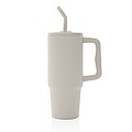 Embrace deluxe RCS recycled stainless steel tumbler 900ml, beige