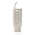 Embrace deluxe RCS recycled stainless steel tumbler 900ml, beige