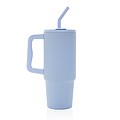 Embrace deluxe RCS recycled stainless steel tumbler 900ml, light blue