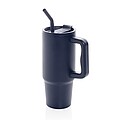 Embrace deluxe RCS recycled stainless steel tumbler 900ml, navy