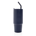 Embrace deluxe RCS recycled stainless steel tumbler 900ml, navy