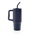 Embrace deluxe RCS recycled stainless steel tumbler 900ml, navy