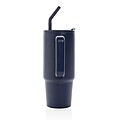 Embrace deluxe RCS recycled stainless steel tumbler 900ml, navy