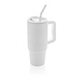 Embrace deluxe RCS recycled stainless steel tumbler 900ml, white