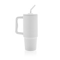 Embrace deluxe RCS recycled stainless steel tumbler 900ml, white