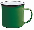 Enamel mug green 