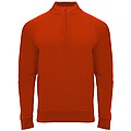 Epiro long sleeve kids quarter zip sweatshirt, red, size 4