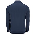 Epiro long sleeve unisex quarter zip sweatshirt, navy blue, size M
