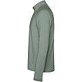 Estambul long sleeve mens half zip sweatshirt, laurel green