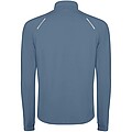 Estambul long sleeve mens half zip sweatshirt, storm blue